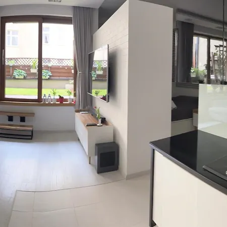 Panoramiczne Studio Z Widokiem Na Ogrod